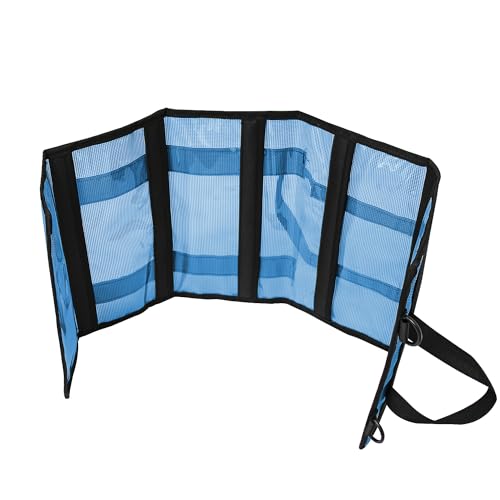 Lure Bag 6 Pocket PVC Protective Cover Durable Fishing Bag | Trolling Lure Tackle Box - size: Small