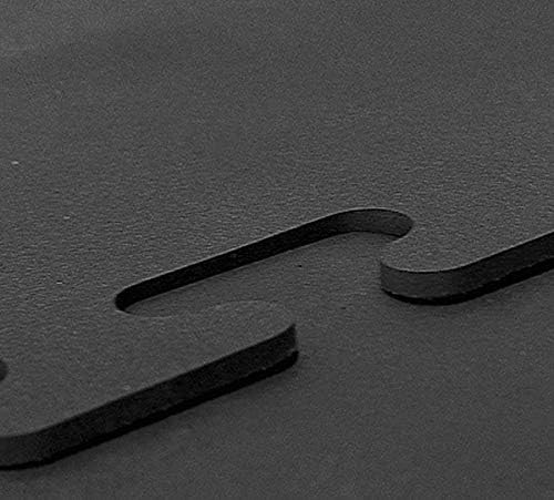 American Floor Mats - Heavy Duty Horse Mats - Slip Resistant, Black, 10' x 10' Set (25 Tiles Total, 0.75" Thick)