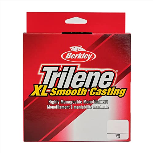 Berkley Trilene® XL®, Clear, 14lb | 6.3kg, 1000yd | 914m Monofilament Fishing Line, Suitable for Freshwater Environments