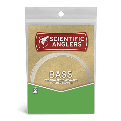 Scientific Anglers Premium Freshwater Bass Leaders (2 Pack) - size: 9' - 10#