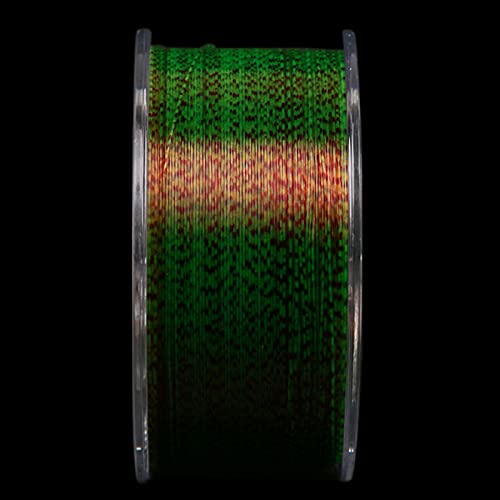 Fishing Wire 220 Meters Fluorocarbon Coated Fishing Line Spotted Line Monofilament Nylon Invisible Speckle Carp Fishing Line Nylon String (Color : 220M Green, Size : 3.5-0.305mm-20.5lb) - size: 3.5-0.305mm-20.5lb