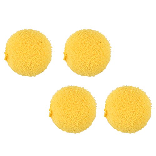 Yinhing 30Pcs Yellow Carp Fishing Foam Up Soft Pellets Baits 10mm Floating Lure for Big Fish High Buoyancy Various Flavors - color: Yellow odorless 10MM