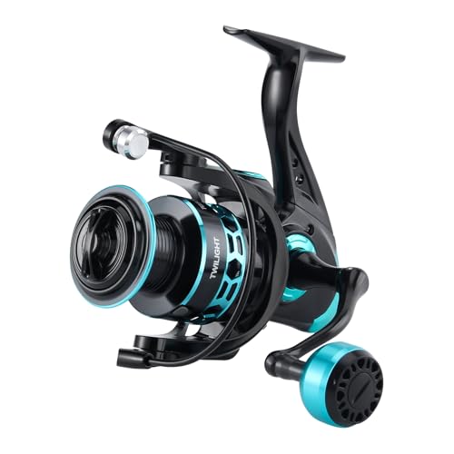 HAUT TON Dolphin Advance Edition Spinning Reel,5.2:1Gear Ratio,22LBS,5+1BB,Backlash Free Bearing,Sealed Drag System,Saltwater,Freshwater Fishing Reels - color: TGB, size: 7000
