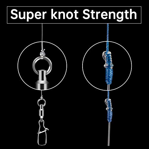 Rikimaru FC 100% Fluorocarbon Pure Shock Resistant, Sinks Faster Than Mono, Leader Material, 2LB-150LB - color: Clear, size: 50Yards-60LB