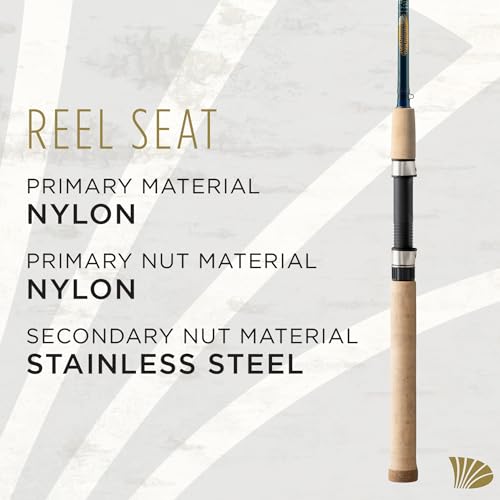 St. Croix Rods Triumph Spinning Rod, TSR, Durably Sensitive with Impressive Power, High Performing Spinning Rod - style: 6'6" Light/Fast 2 Pc.