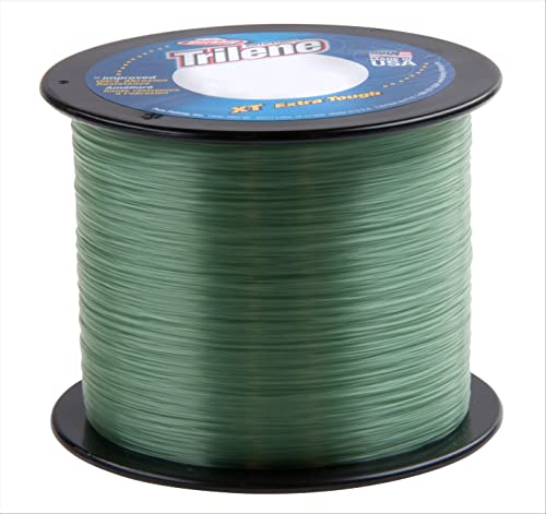 Berkley Trilene XT Monofilament Fishing Line - color: Low-Vis Green, size: 3000 yd, style: 12 Pounds