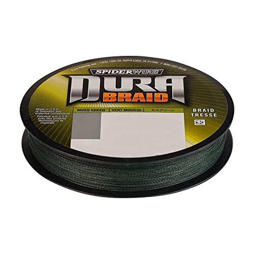 SpiderWire DuraBraid Braid Fishing Line - color: Moss Green, size: 10lb - 150yd