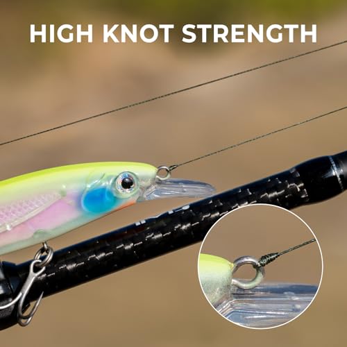 Calamus Bastion Braided Fishing Line -Abrasion Resisting Braided Lines – Thin Diameter Superline – Zero Stretch – 4 Strand MultiTuf Fiber Braid Line - color: X4-Gray, size: 15 LB - 300 Yds