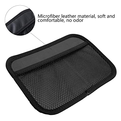 INNOLIFE Large Car Net Pocket Side Clutter Scattered Storage Phone Holder Strong Paste Organizer 8"x5.75" (1pcs L)