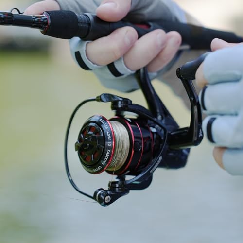 KastKing Royale Legend II Twin Tip Fishing Rod and Reel Combos, Spinning & Casting Combo, IM6 Graphite 2Pc Blanks, Extra Backup Tip Section, Stainless-Steel Guides, KastFlex Technology, EVA Handles - style: Spin: 2000 Reel, 6'9''- Ml Rod(2 Pcs + Extra Tip