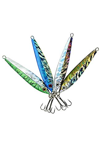 1.5oz-2.5oz Bullet Jig - 3 Pack - 4 Colors & 3 Weights to Choose from - color: Sand Eel, size: 2.5oz