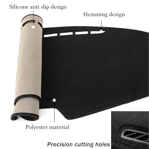 Dashboard Mat Cover for Honda CR-V 2012-2016 Nonslip Center Console Sunshield Glare UV Rays Protector Accessories - size: Honda CR-V 2012-2016
