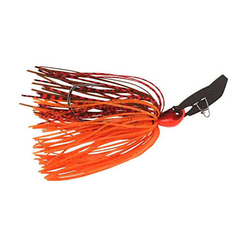 Berkley SlobberKnocker Fishing Jig, 3/8 oz, Hot Craw - color: Hot Craw, size: 3/8 oz - 4/0 Hook Size