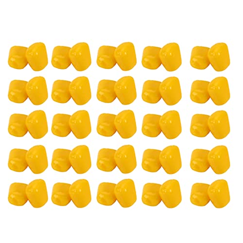 Fake Soft Corn Lures, 50Pcs Artificial Corn Floating Carp Baits - Simulation Carp Corn Baits Outdoor Freshwater Fishing