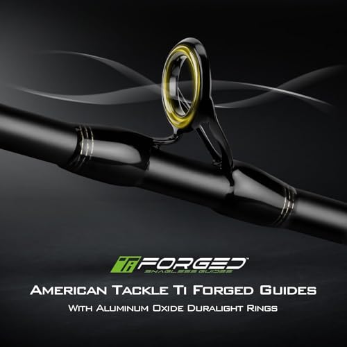 KastKing Kestrel Fishing Rod - IM8 Graphite Blanks, 8 Different Light & Ultralight Casting & Spinning Fishing Rods, 2 & 3 Piece Rods, American Tackle Guides and Custom EVA Handle - size: 7'2"/ML Power/Fast(2pcs), style: Cast