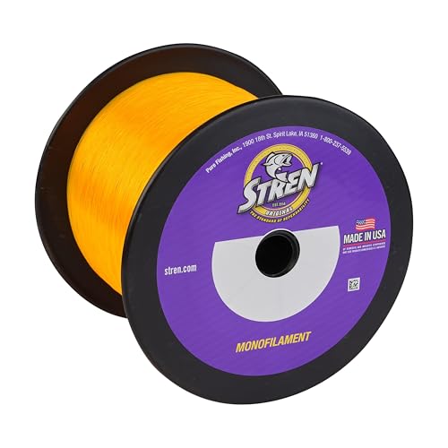 Stren Original Monofilament Fishing Line - color: Hi-Vis Gold, size: 2400 Yd, Pound Test 8, style: 8lb | 3.6kg