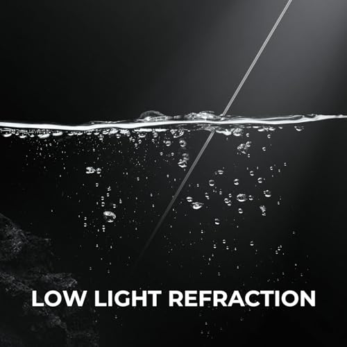 KastKing Kovert 100% Fluorocarbon Fishing Line - Clear Fishing Leader, High Sensitivity, Strong Knot Strength, Shock & Abrasion Resistant, Extreme Clarity, Ultra-Low Visibility, Fast Sinking - color: Kovert Essential (Economic), size: 15LB-200Yds (Clear)