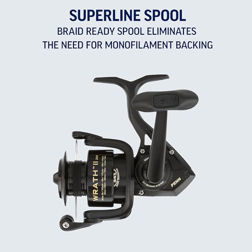 Penn Wrath II Spinning Fishing Reel - size: 5000