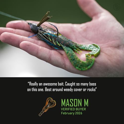 Googan Squad Krackin' Craw Soft Plastic Crawfish Bait for Bass Fishing – Patented V-Ridge Claws, Salt-Injected, Slaunch Sauce Scent (6pk) - color: Blue Baby, size: 4"