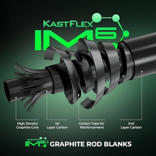 KastKing Zephyr Dual-Tip Fishing Rod and Reel Combo,Spinning & Baitcaster Combo,Dual Tips Section for Different Powers,IM6 Graphite 2-Piece Rod with Extra Tip,Sensitive & Powerful,Freshwater Fishing - style: Spin: 6'0"- Ml& M- Dual-tip Rod - 2000 Reel(bla