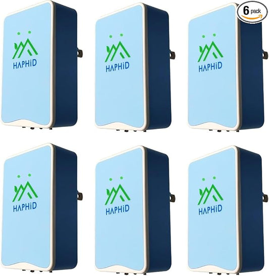 Ionizer Air Purifier, Plug In Air Purifier [Upgraded] with 80 Million Anions/Sec Ion Technology, Air Ionizer for Home to Purify: Pet Odor, Various Smell, Etc