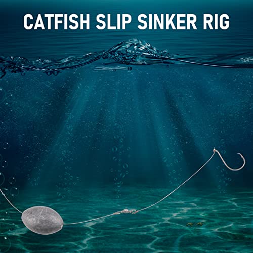 Dr.Fish Egg Sinker Lead Fishing Weights Oval Shaped Catfishing Weights Bank River Freshwater Saltwater Fishing Bass Casting - size: 1-1/2oz-10 Pack