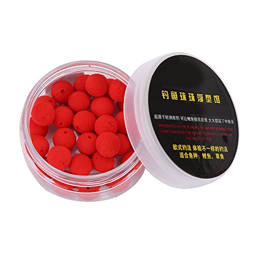 30Pcs Lot Carp Fishing 10/12mm Foam Pop Up Soft Pellets Baits Floating Lure High Buoyancy Prevent Sinking Suitable Big Fish - color: Red strawberry flavor 12MM