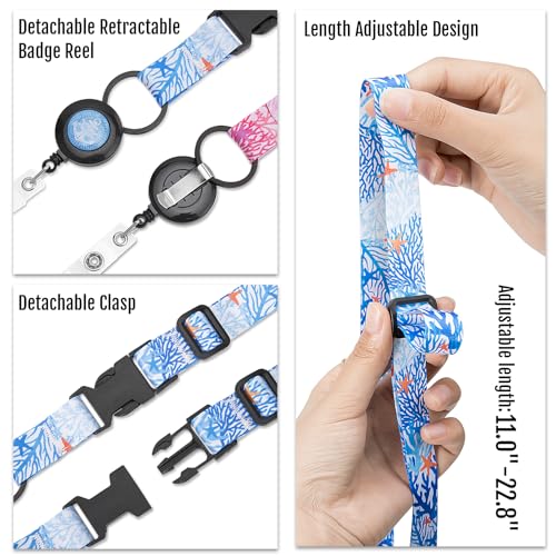 MNGARISTA Retractable Cruise Lanyard for Ship Cards, Waterproof Lanyards for Cruise Ship Cards with ID Holder, 2 Pack, Slippers - color: Slippers