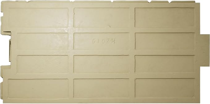 EverStone Cobblestone Faux Stone Panel, Charcoal Color