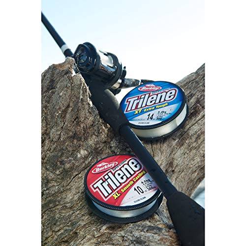 Berkley Trilene XT Monofilament Fishing Line - color: Low-Vis Green, size: 3000 yd, style: 12 Pounds