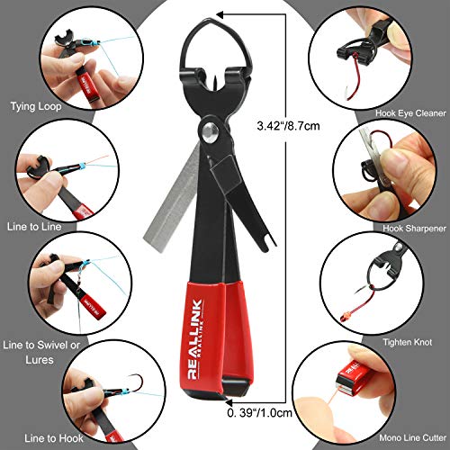 Fly Fishing Tools Kit and Accessories Combo Kits, Fishing Quick Nail Knot Tying Tool, Hook Remover Forceps and Pliers, Stainless Steel Salmon and Trout Multiple Fishing Set Gear Tool Assortment - style: 7 in 1 Combo