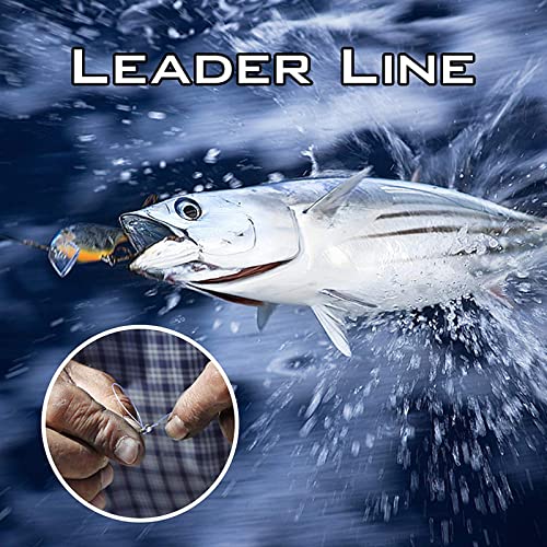 KastKing DuraBlend Monofilament Leader Line - Premium Saltwater Mono Leader Materials - Big Game Spool Size 120Yds/110M - size: 40 LB (Wound on Spool) 0.55mm