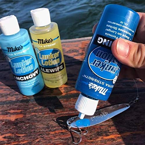 Atlas Mike's Lunker Lotion - color: Blue, style: Regular
