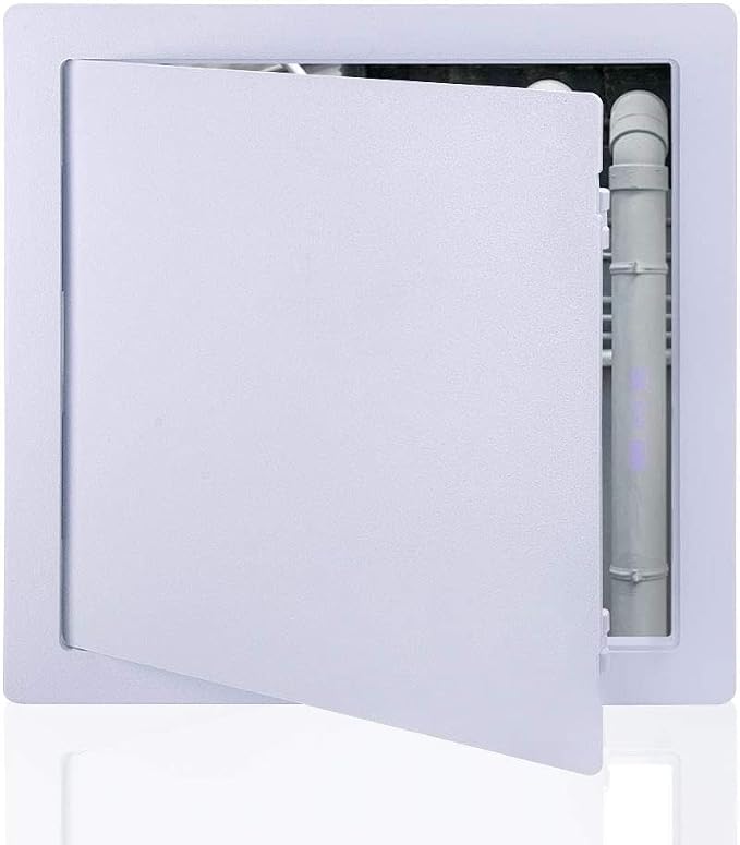 Suteck Plastic Access Panel for Drywall Ceiling 6 x 6 Inch Reinforced Plumbing