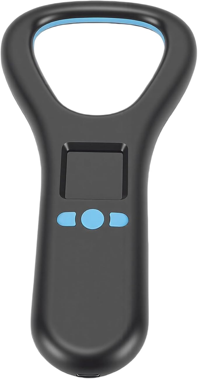 Diydeg Microchip Scanner, 500 Records Increased Huge Data Storage Upload to PC, 1.44in LED Pet ID Scanner Rechargeable Animal Chip Registration for Dog Cat Pig Animal