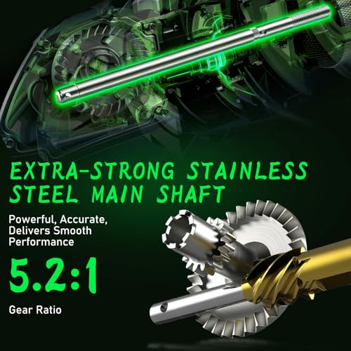 One Bass Fishing Rod Reel Combos, Spinning & Casting Combo, Graphite 2Pc Blanks, Stainless-Steel Guides, Super Polymer Handle - color: Spinning Combo-2 PACK, size: 6'0"