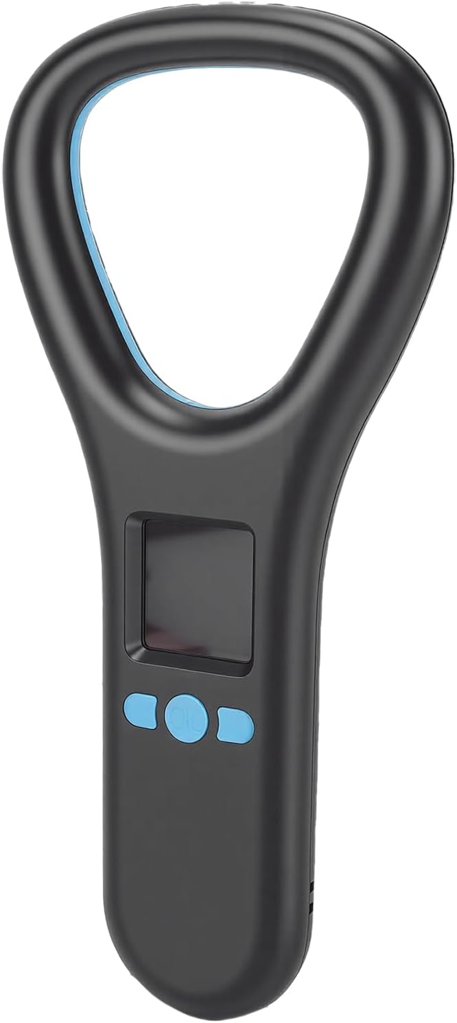 Gugxiom Rechargeable Pet Microchip Scanner, Animal ID Reader for FDX B EMID ISO11784 / 85, 134.2kHz RFID Tag Scanner for Dog Cat, 500 Data Storage 1.44" Color Screen USB Upload