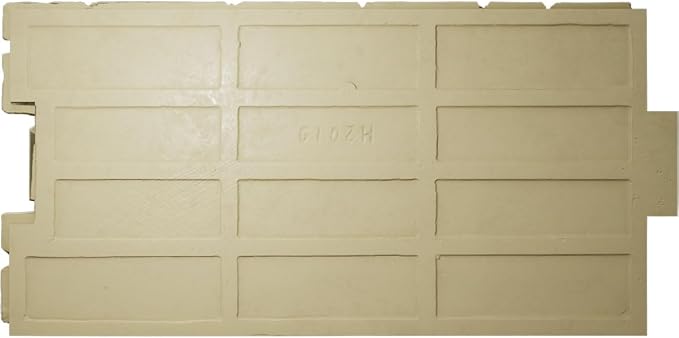 EverStone Cobblestone Faux Stone Panel, Morning Dove Color