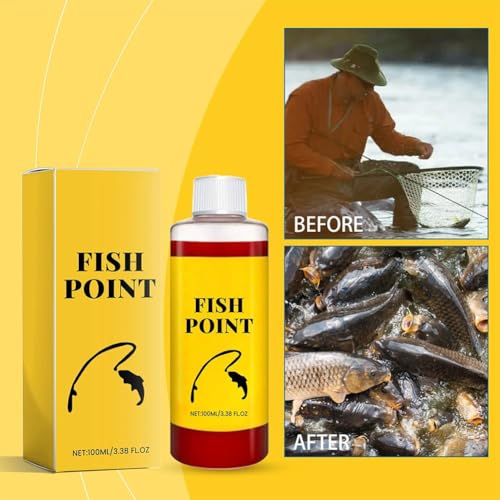 Red Worm Liquid Spray, Concentrated Fish Attractant Liquid, Fishing Bait Scent Attractant, Fast-Acting Red Worm Bait Additive for Freshwater Fishing, Enhances Scent & Improves Bite Response - color: 1PCS