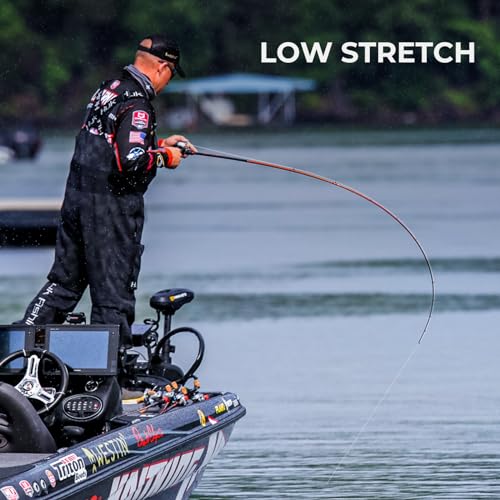 KastKing Fluorokote 100% Fluorocarbon Coated Fishing Line, Fluorocarbon Leader, Extreme Clarity,Fast Sinking,Shock Resistant, High Abrasion Resistance - size: 10LB(500Yard)