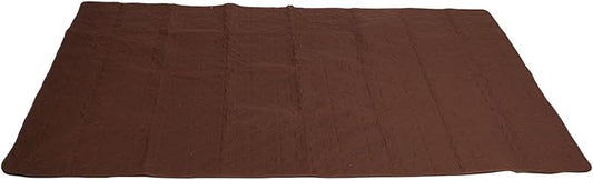 Defensive Dog Bed Cover | Secure Washable Pet Blanket for Sofa/Couch/Furniture | Brown Layer for Dogs & Cats (52x82inch)