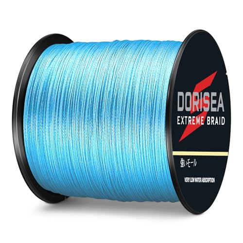 Extreme Braid 100% Pe Blue Braided Fishing Line 109Yards-2187Yards 6-550Lb Test Fishing Wire Fishing String Incredible Superline Zero Stretch - size: 100m/109Yards 8lb/0.12mm