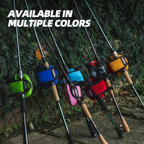 RUNCL Baitcasting Reel Bag – Protective Storage Pouch for Baitcasting Reels & Spinning Reels, Lightweight & Durable, Ideal for Freshwater & Saltwater Fishing Trips (Camouflage) - color: B-Camouflage