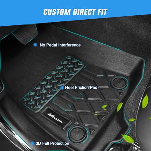 Nilight TPE Floor Mats for Subaru Outback Legacy 2015 2016 2017 2018 2019,All Weather Custom Fit Heavy Duty Floor Liners - color: 2015-2019 Subaru Outback|Legacy