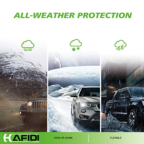 Floor Mats Custom for 2022-2026 Hyundai Tucson (No Hybrid Models) All Weather Protection TPE Heavy Duty Non-Slip Automotive Floor Liners Fits Front& 2nd Row Full Set Accessories, Black - style: 7) For Tucson 2022-2026