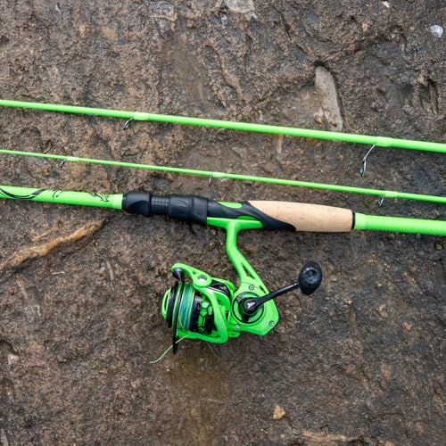 KastKing Zephyr Dual-Tip Fishing Rod and Reel Combo,Spinning & Baitcaster Combo,Dual Tips Section for Different Powers,IM6 Graphite 2-Piece Rod with Extra Tip,Sensitive & Powerful,Freshwater Fishing - style: Cast: 6'0''- Ml& M- Dual-tip Rod - Right Handed