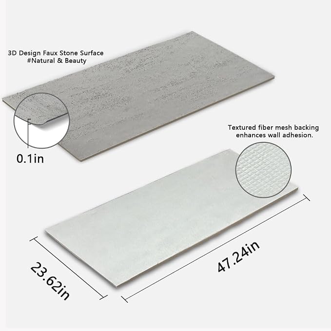 3D Wall Panels Faux Stone Panel