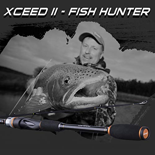 Goture 4-Piece Travel Carbon Fishing Rod M/MH Action 6.6-12ft Multi-Colors | Goture multi-spec travel fishing rods adopt upgraded high-grade carbon fiber blank with premium Fuji line guides - color: O Ring, size: Spinning/6'6"-Fast/Medium-Heavy
