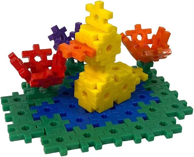 KADU Rainbow 250 Piece Set - STEM/STEAM Building + Construction Toy, for Open + Imaginative Play Ages 5+ (Pack of 2)