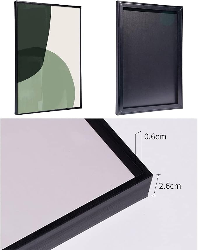 MPLONG Wall Art, Frame Canvas Wall Art Set, Striking Modern Minimalism